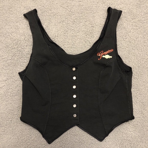 Vintage Harley-Davidson Tank Top WomensEagle Daytona Bike Week 1982 80s Small?